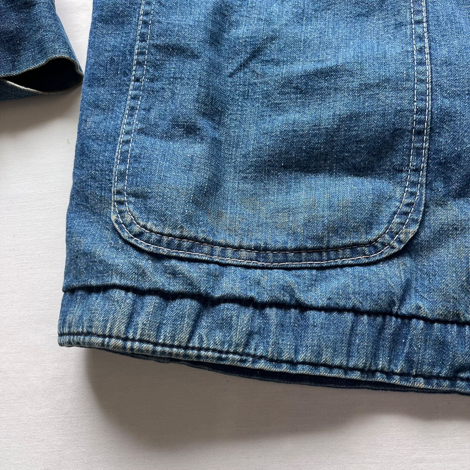 ELY エリー カバーオール デニム チョアコート 70s 80s USA - メルカリ