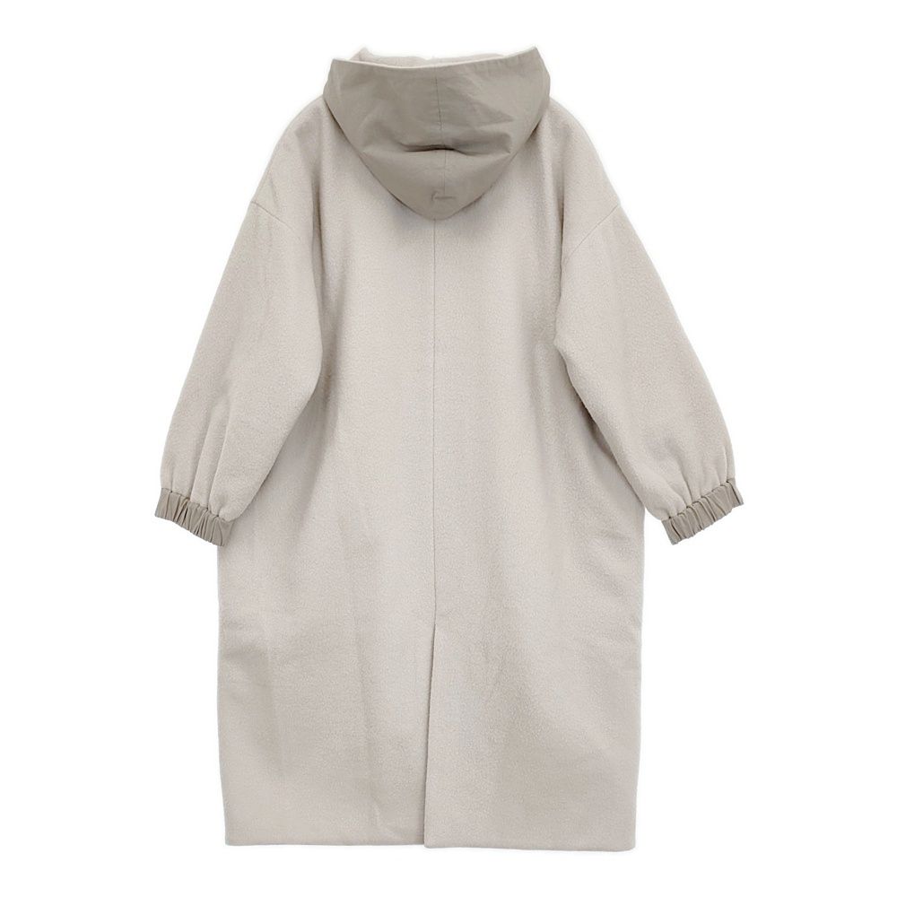 レディース evam eva ウールパディングロングコート サイズ1 定価70400