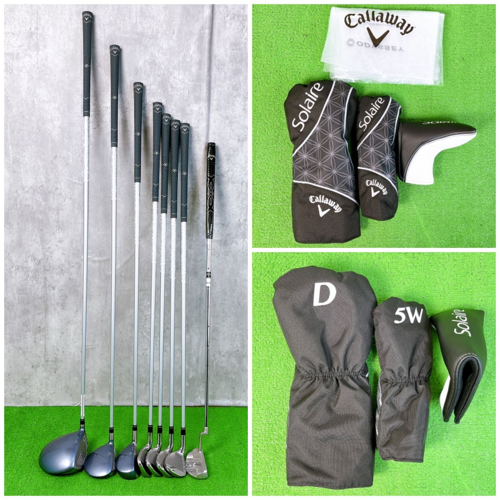 中古】【良品】【送料無料】レディース キャロウェイ ソレイル ゴルフ