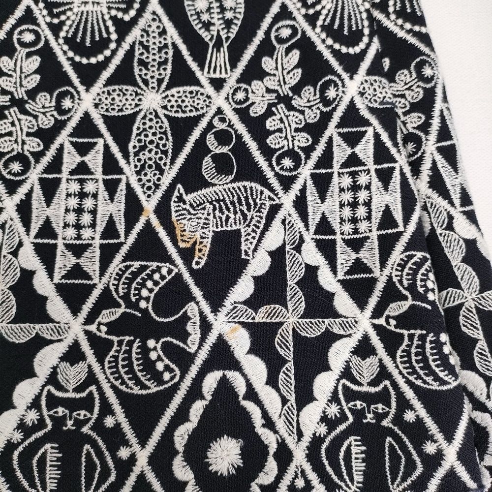 mina perhonen symphony xa3669 サイズ38 刺繍 エンブロイダリー