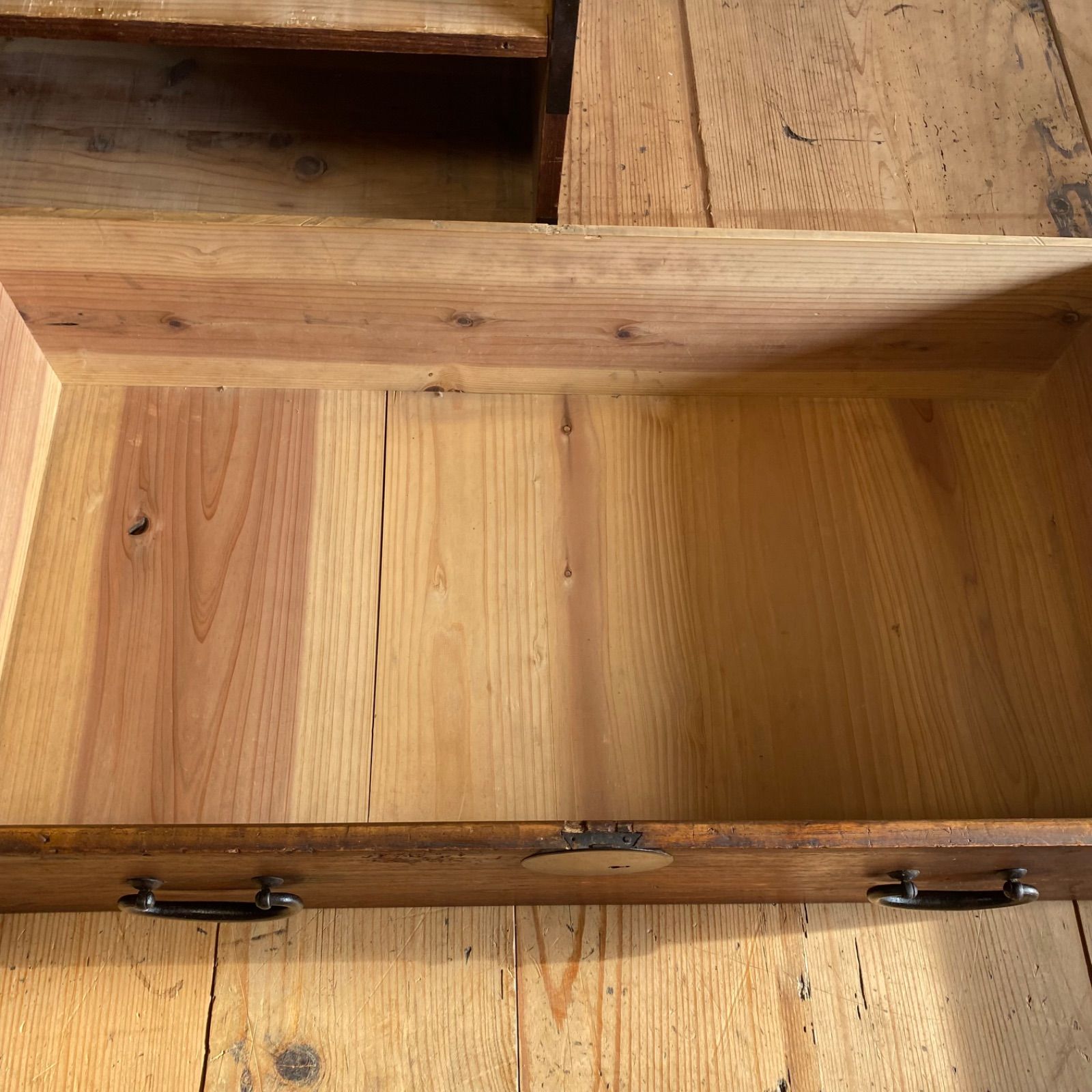 アンティーク チェスト 箪笥 ローボード ローテーブル テレビ台 昭和