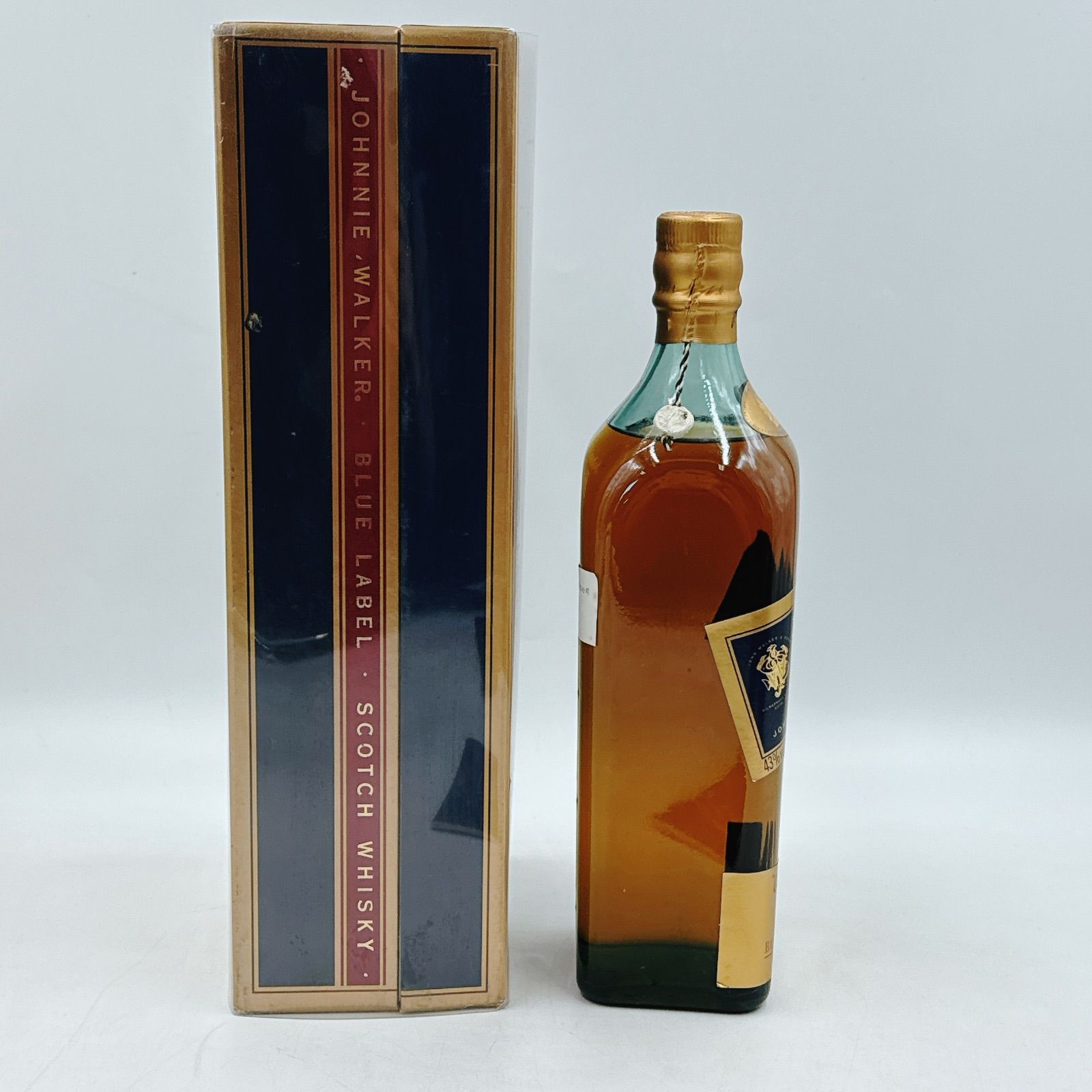 未開栓】ジョニーウォーカーブルーラベル 古酒 - メルカリ