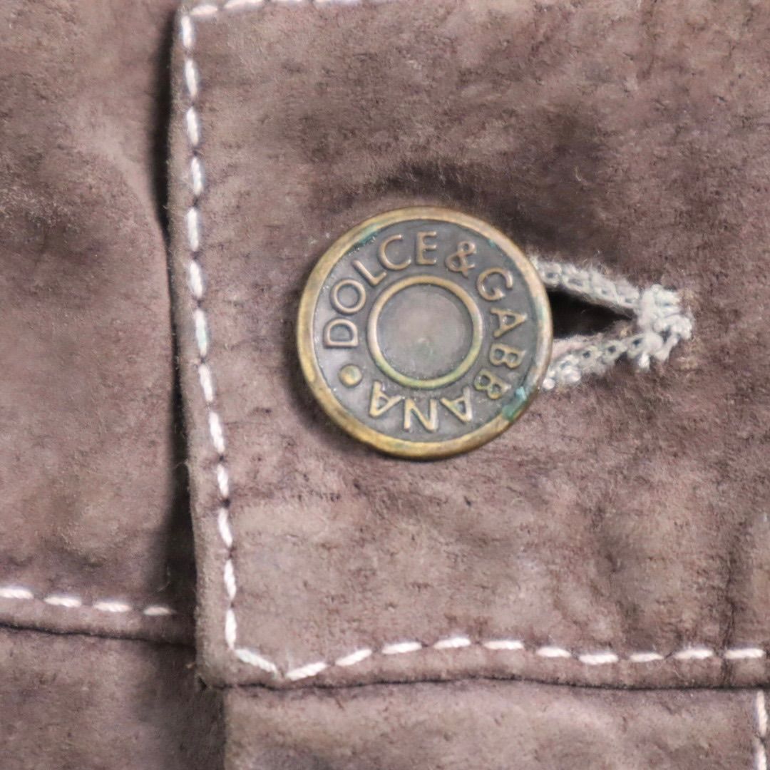 DOLCE&GABBANA d&g archive around 2003-2005 Studded design leather