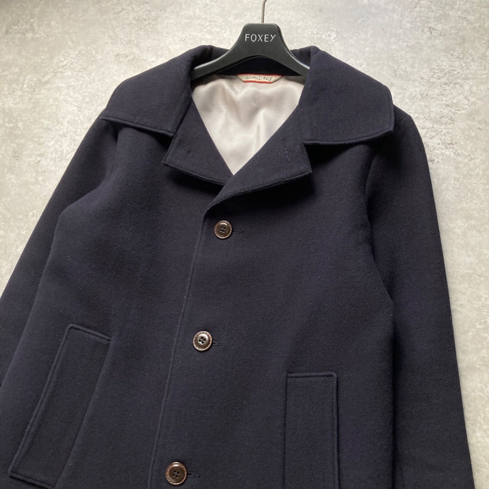 良品 45R フォーティファイブアール umii908 ウールロングコート