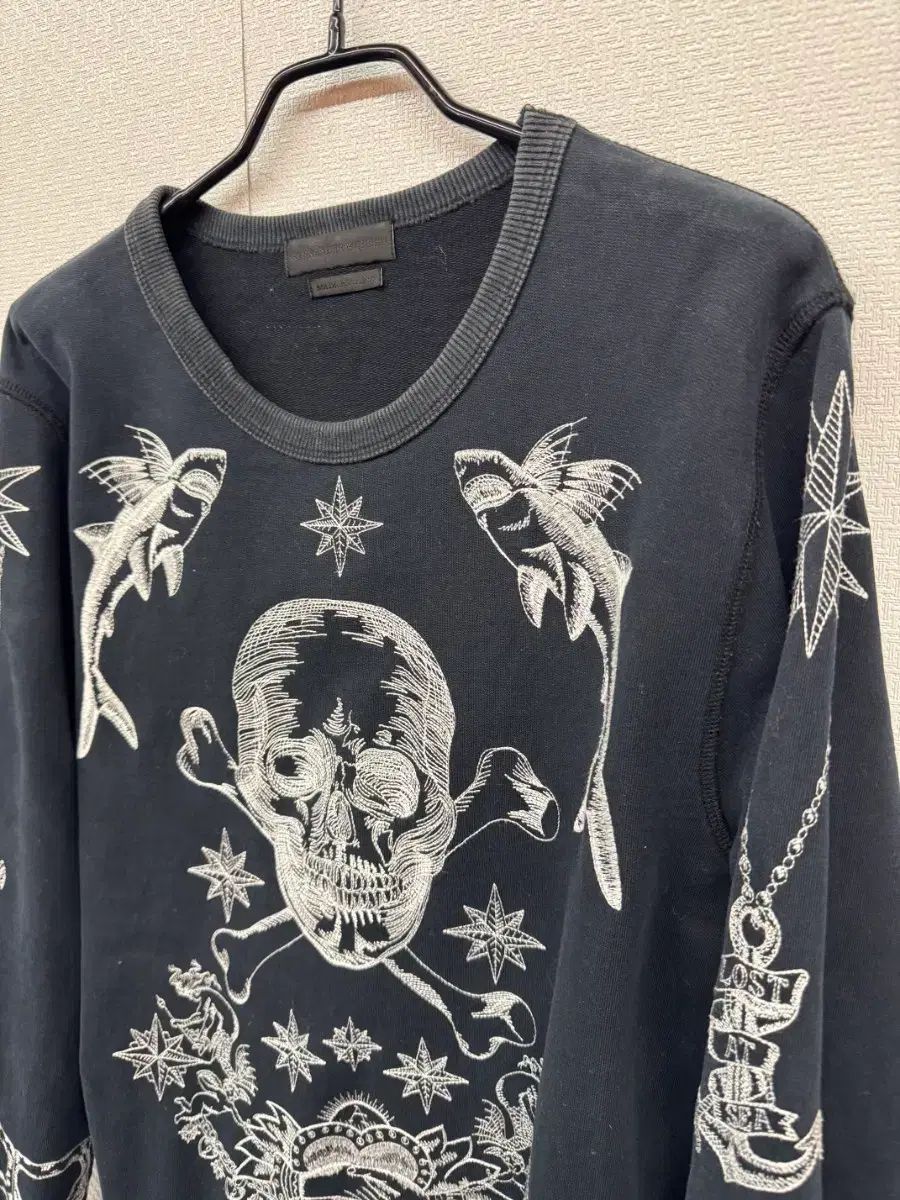 Alexander McQueen アレキサンダー・マックイーン スカル 刺繍