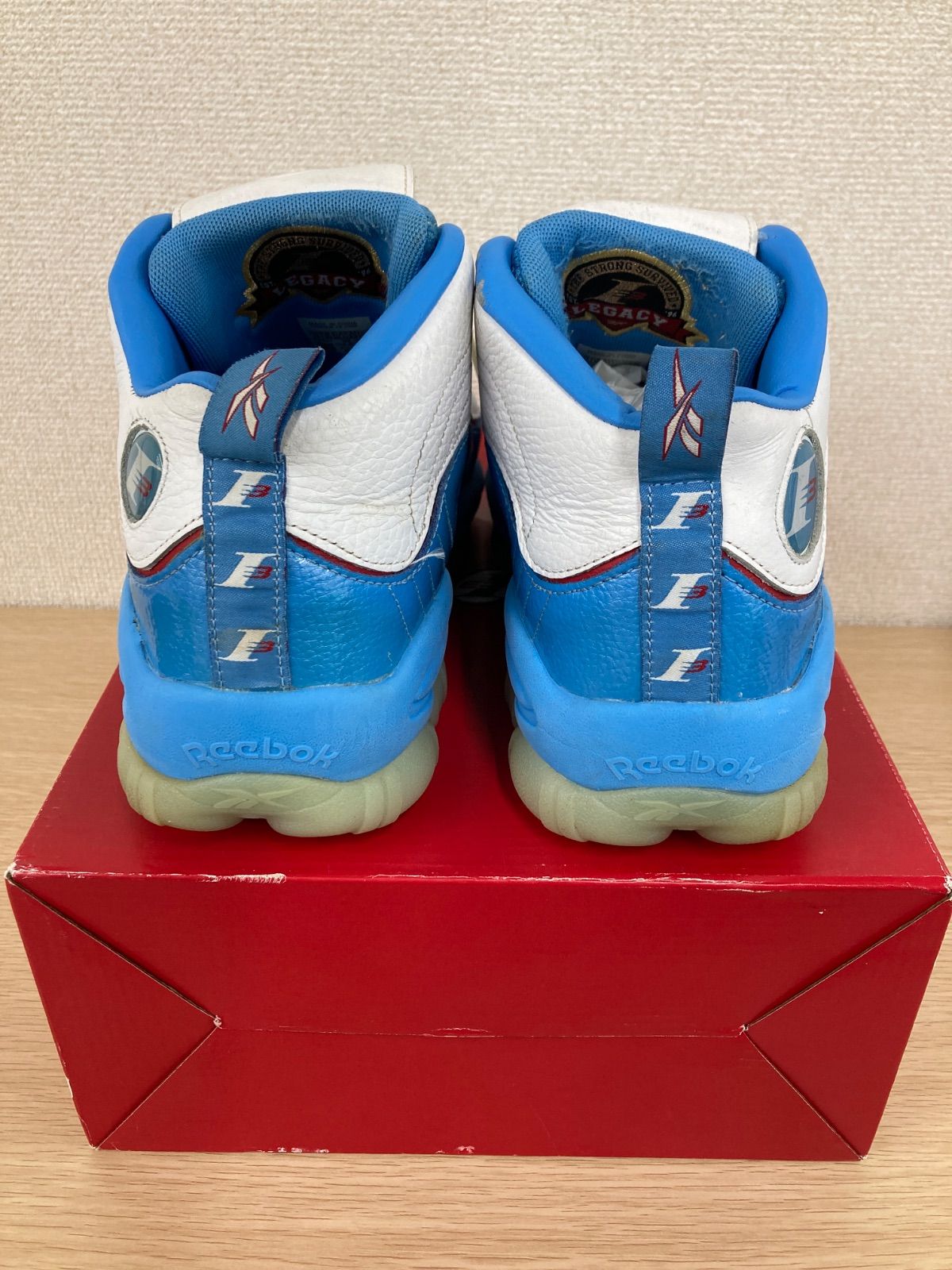 3 Reebok Iverson Legacy Athletic Blue リーボック アンバーソン 