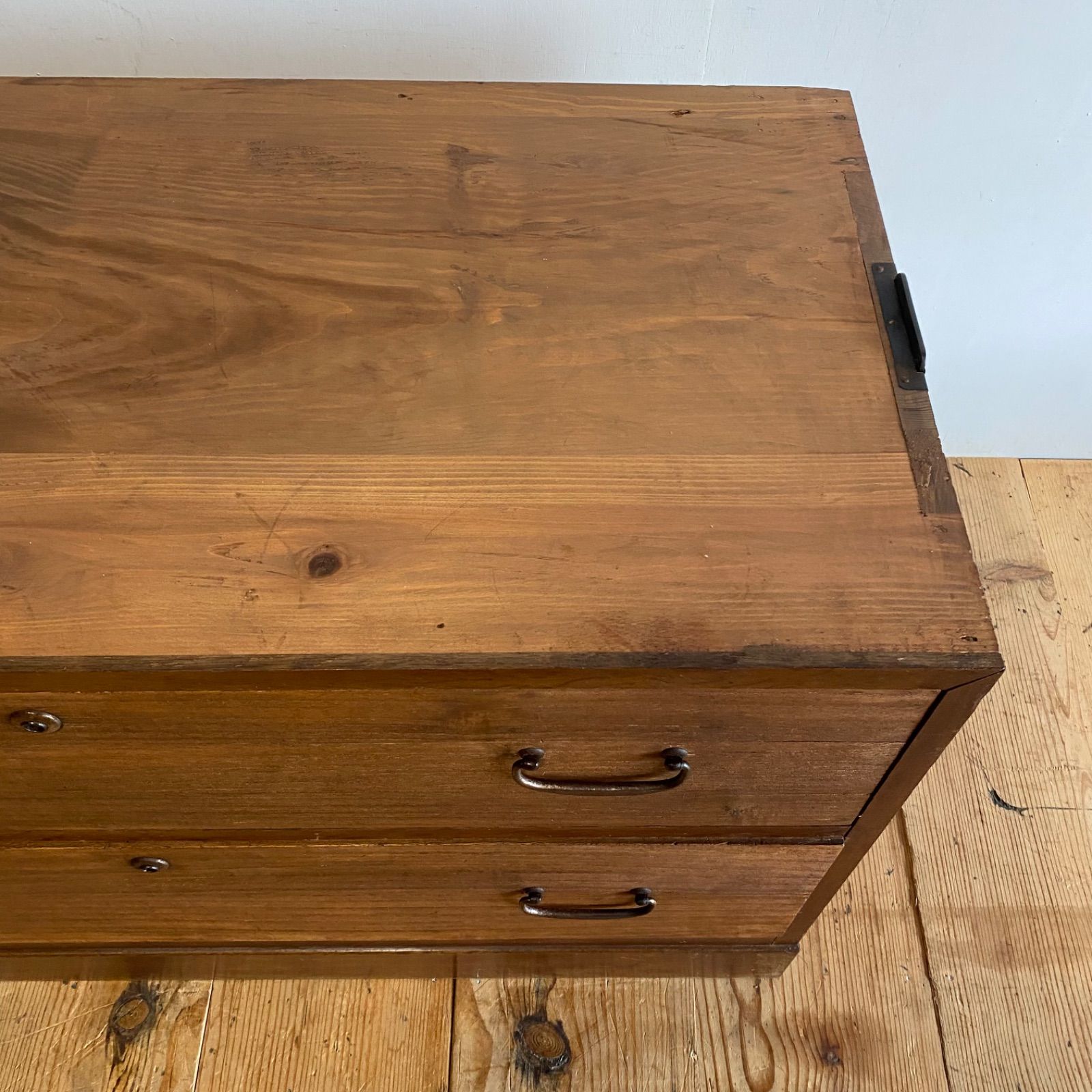 アンティーク チェスト 箪笥 ローボード ローテーブル テレビ台 昭和