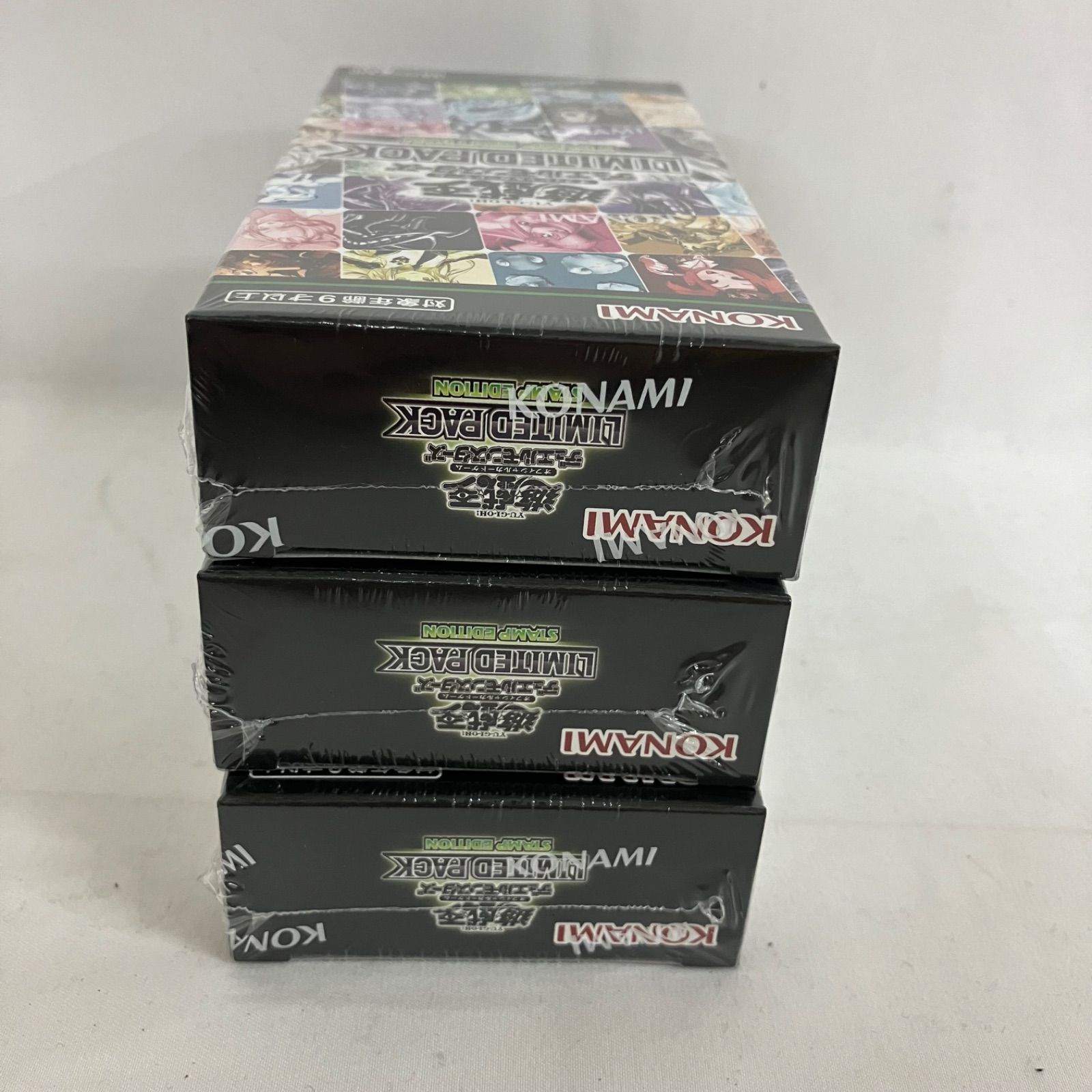 遊戯王LIMITED PACK STAMP EDITION 未開封3BOX Amazon.co.jp: 【3BOX