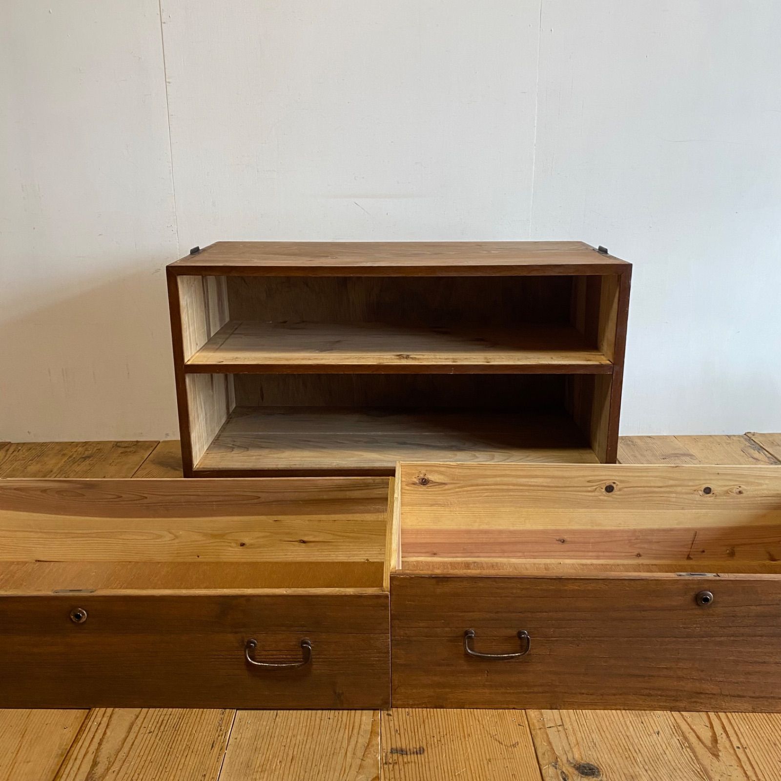 アンティーク チェスト 箪笥 ローボード ローテーブル テレビ台 昭和