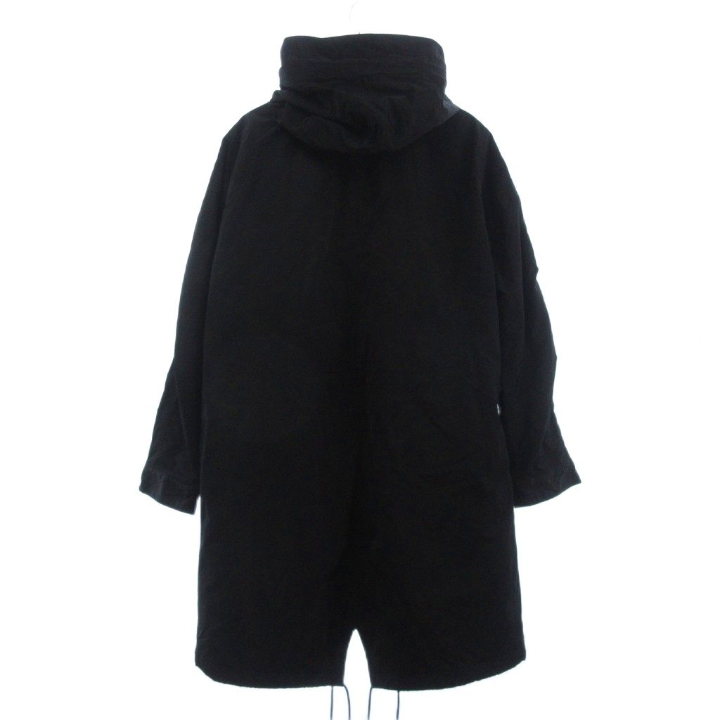 ジーステージ G-stage モッズコート ジャケット 長袖 フード 670812 黒