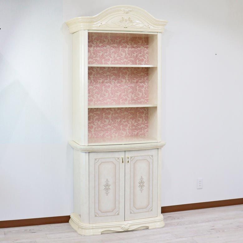 サルタレッリ アマルフィ オープン キャビネット アイボリー イタリア サルタレッリ アマルフィ オープン キャビネット アイボリー イタリア