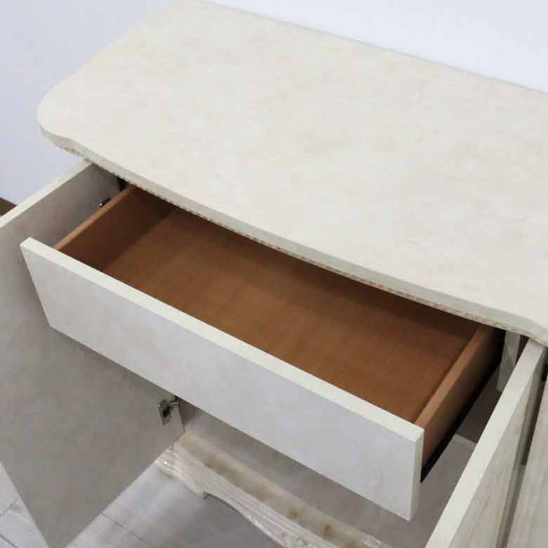 サルタレッリ アマルフィ オープン キャビネット アイボリー イタリア hokuo_222-2191