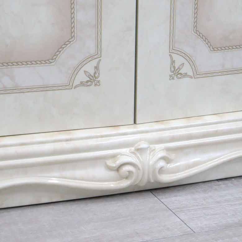 サルタレッリ アマルフィ オープン キャビネット アイボリー イタリア