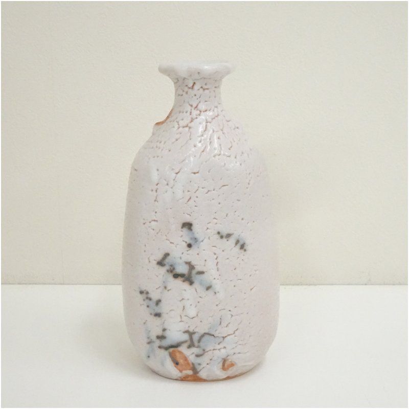 志野焼 花入 花瓶 健峰作 加藤健 IH 志野焼 花入 花瓶 健峰作 加藤健 IH 志野焼 花入 花瓶 健峰作 加藤健