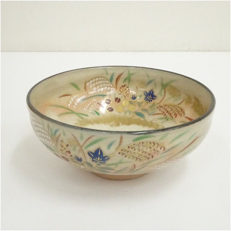 乾山写秋草5客　京焼　茶道具　茶懐石 乾山写秋草5客 京焼 茶道具 茶懐石