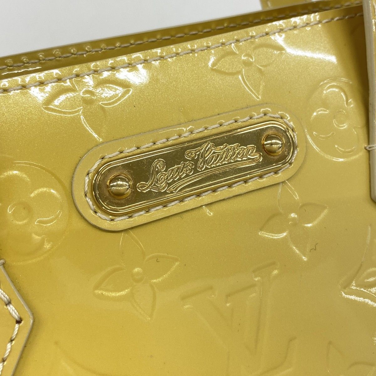 6ac2052】ルイヴィトン ハンドバッグ ヴェルニ ウィルシャーPM M91452  