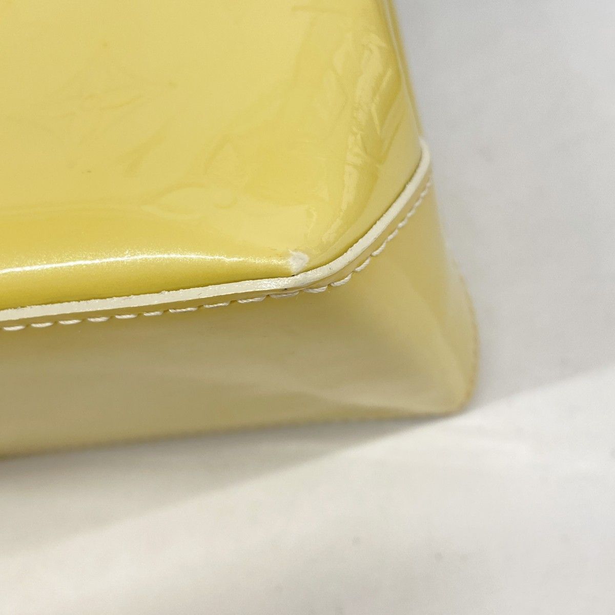 6ac2052】ルイヴィトン ハンドバッグ ヴェルニ ウィルシャーPM M91452  