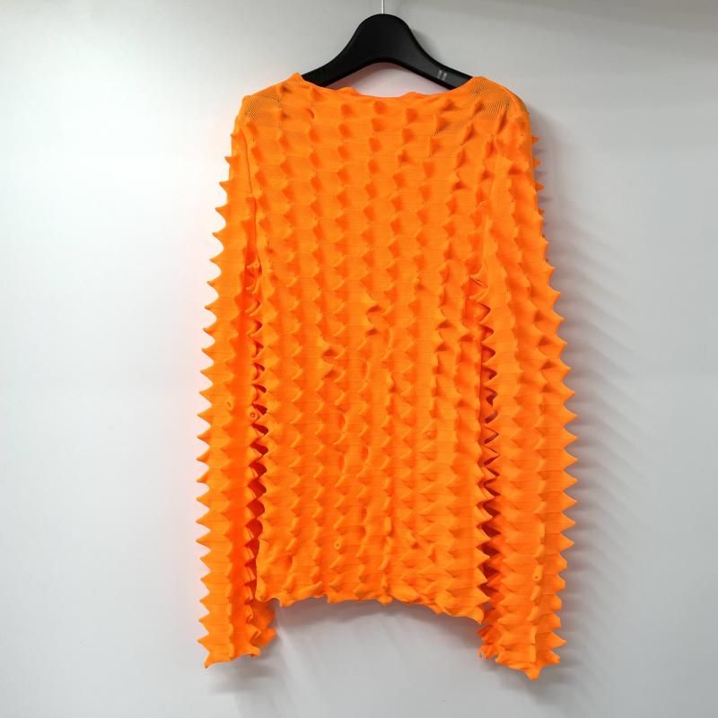中古】LOEWE×Paula's Ibiza 3D Spike Knit Sweater サイズS オレンジ