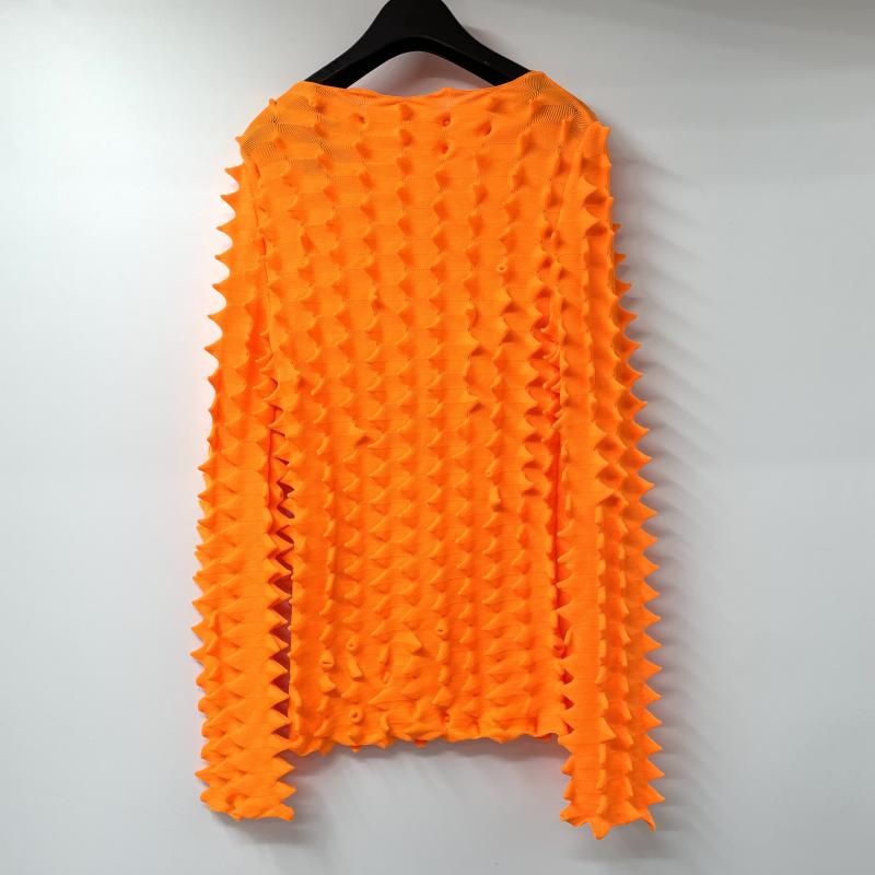 中古】LOEWE×Paula's Ibiza 3D Spike Knit Sweater サイズS オレンジ
