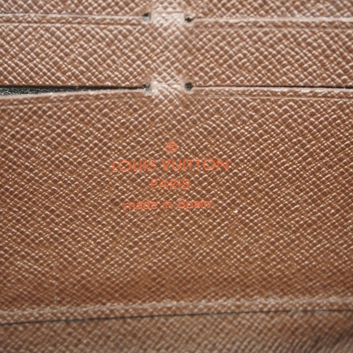 6ac2100】ルイヴィトン 長財布 ダミエ ジッピーウォレット N60015