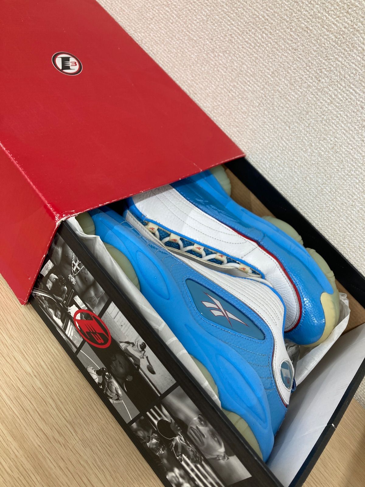 3 Reebok Iverson Legacy Athletic Blue リーボック アンバーソン 