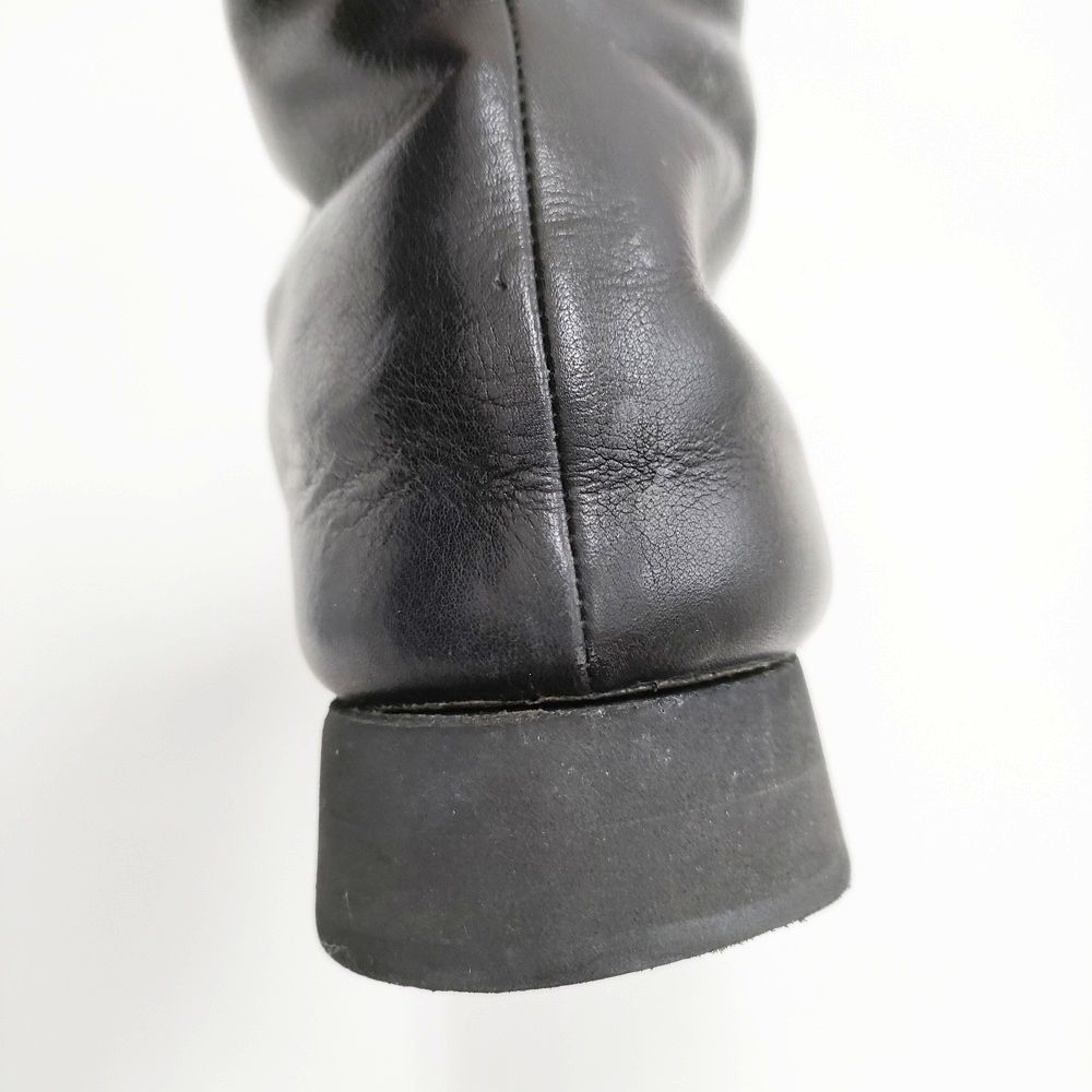 JURGEN LEHL レースアップ レザー サイズ23cm ブーツ ブラック