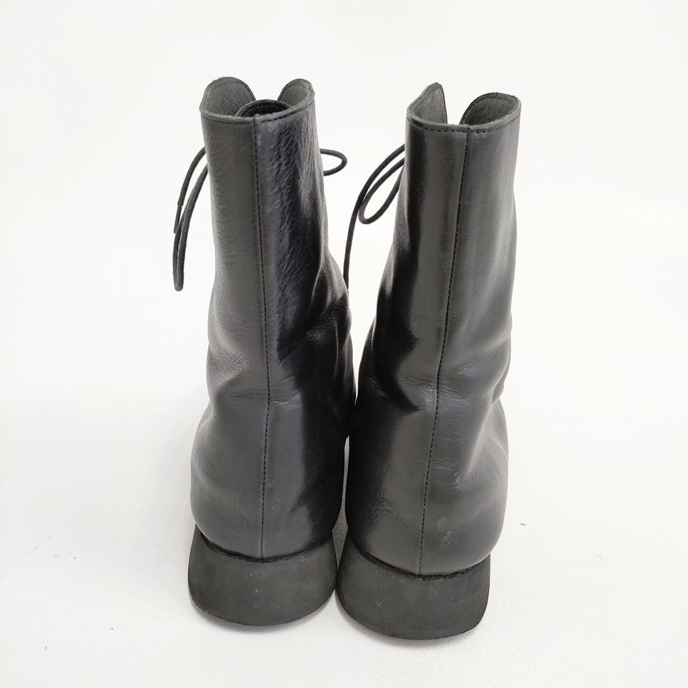 JURGEN LEHL レースアップ レザー サイズ23cm ブーツ ブラック