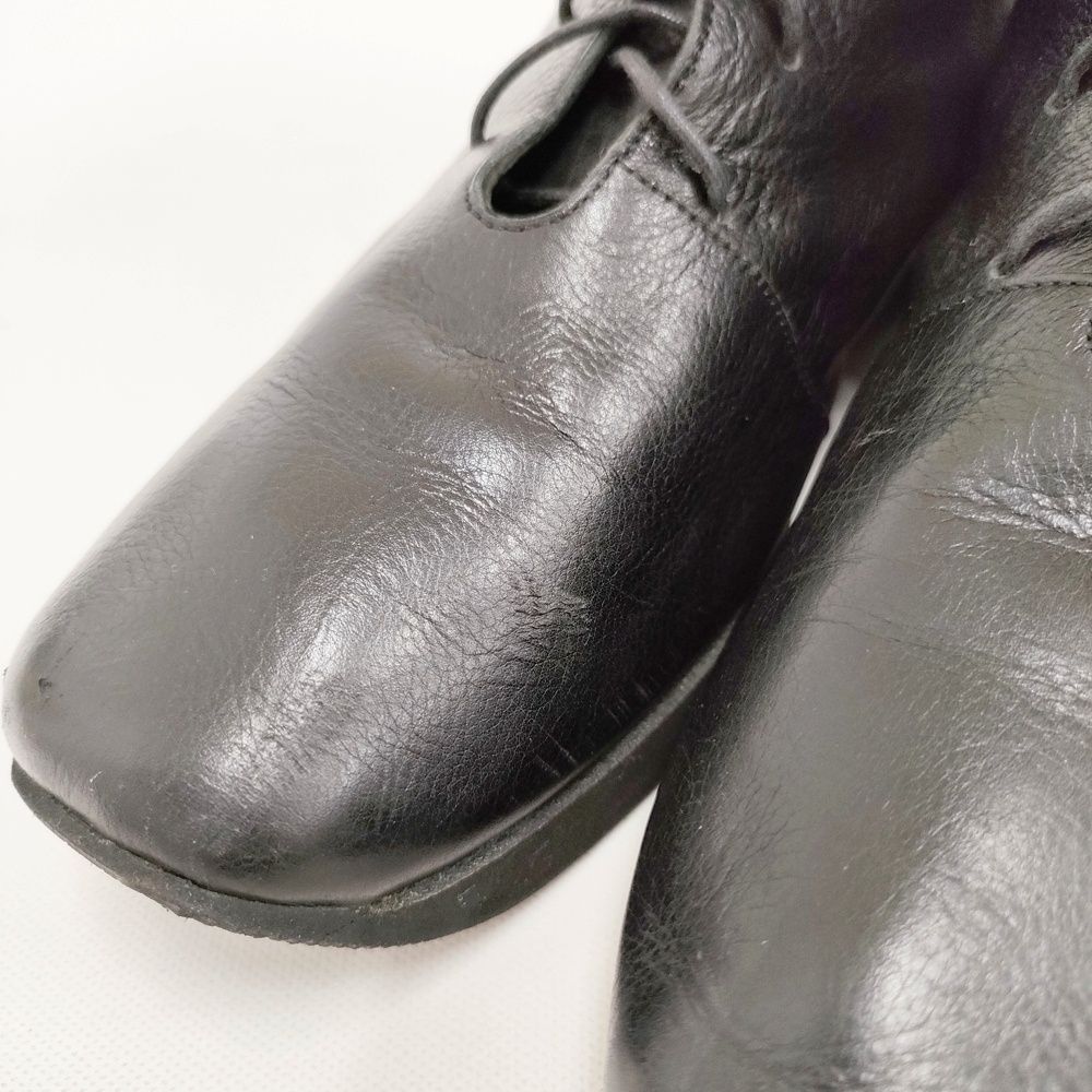 JURGEN LEHL レースアップ レザー サイズ23cm ブーツ ブラック