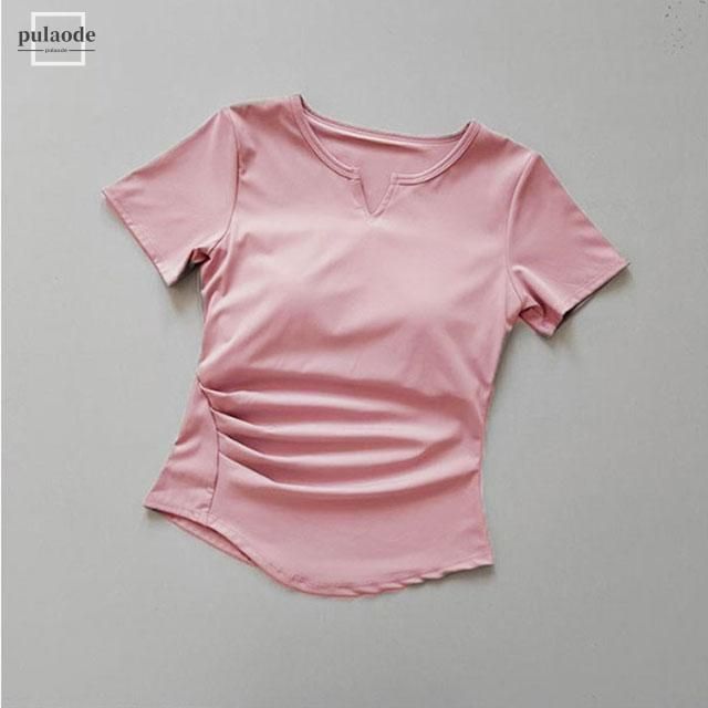 ヨガウェア トップス レディース 半袖ヨガトップス ピラティス ウェア