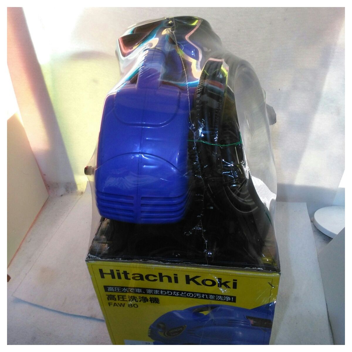 中古】ハイコーキ 高圧洗浄機 FAW80 ブルー系 2009年製 - メルカリ