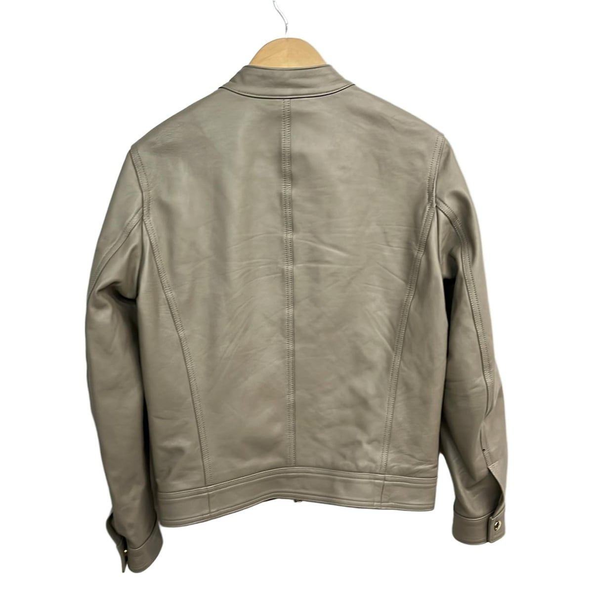 学様　EMMETT エンメティ　シングルライダース　ジャケット ベージュ 楽天市場】エンメティ EMMETI シングルライダースジャケット メンズ