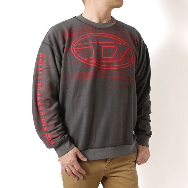 25AWモデル ディーゼル DIESEL トレーナー スウェット S-BOXT-T1