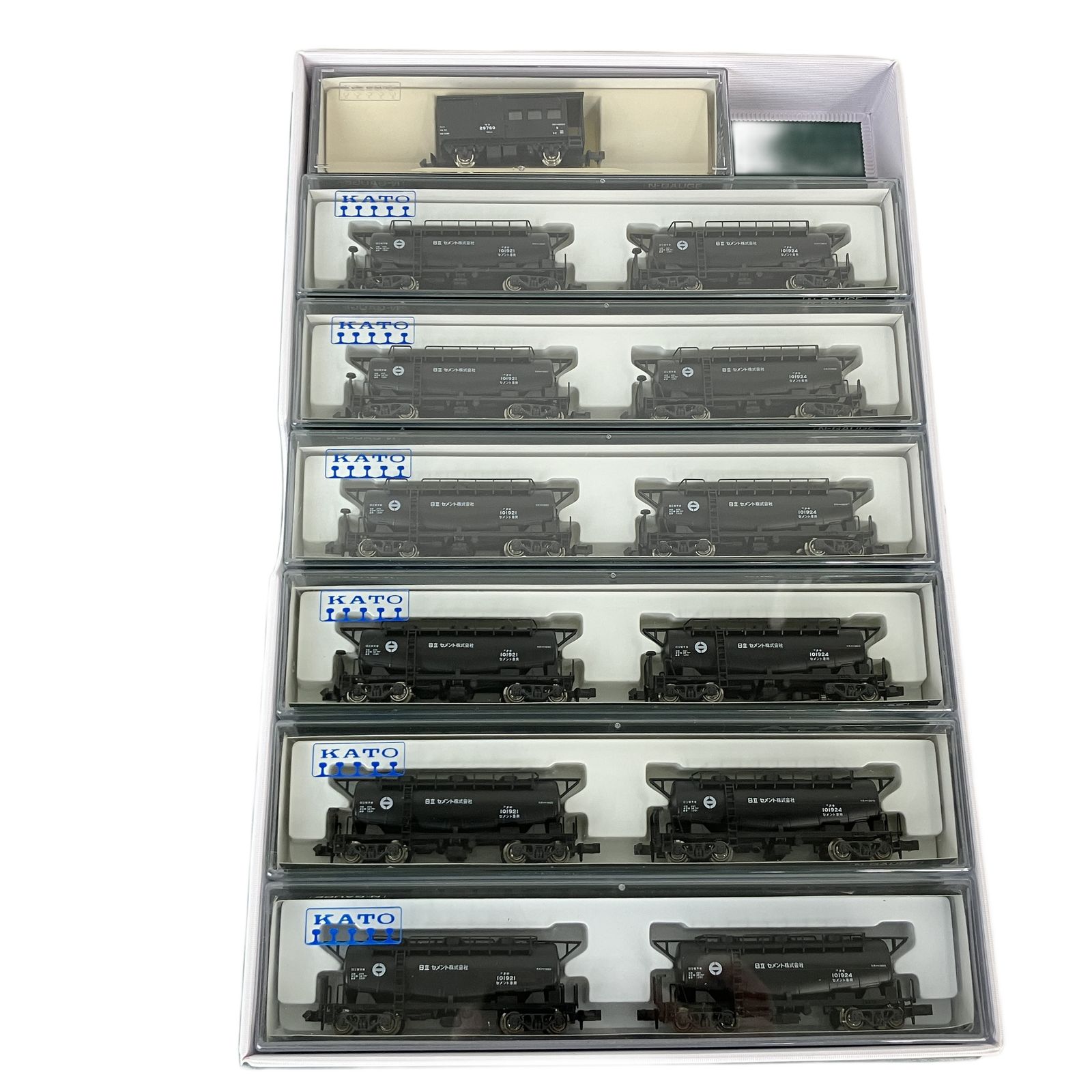 KATO 8030 8040-1 ワフ29500 タキ1900 日立セメント 7点 計13両 鉄道