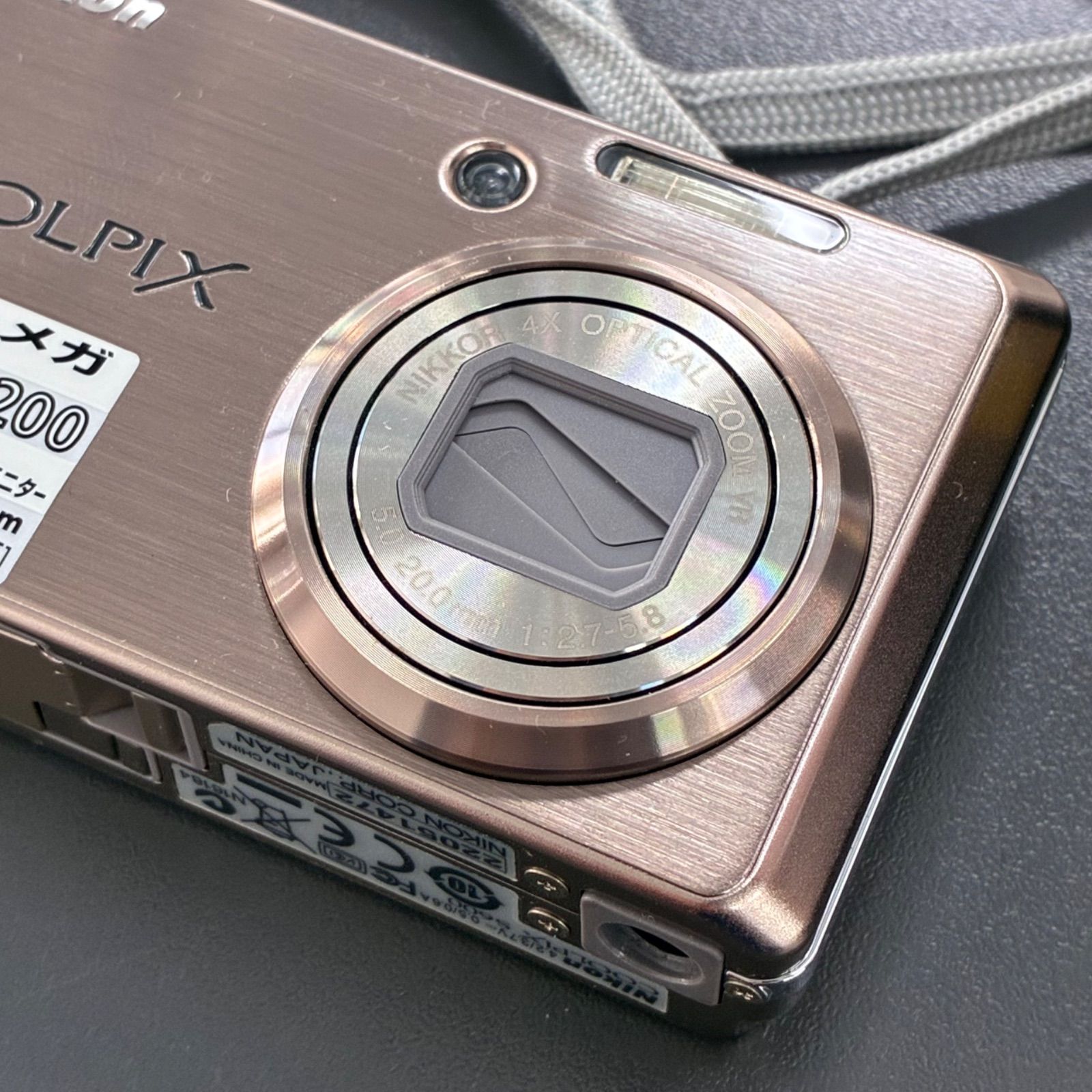 動作確認済】美品 ニコン NIKON COOLPIX S600 コンパクトデジタル