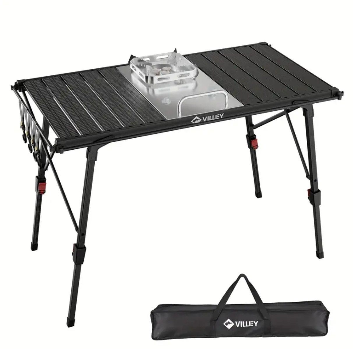 ♥ IGTテーブル 88 5 x 44 cm 高さ43～64 サイドレール付き