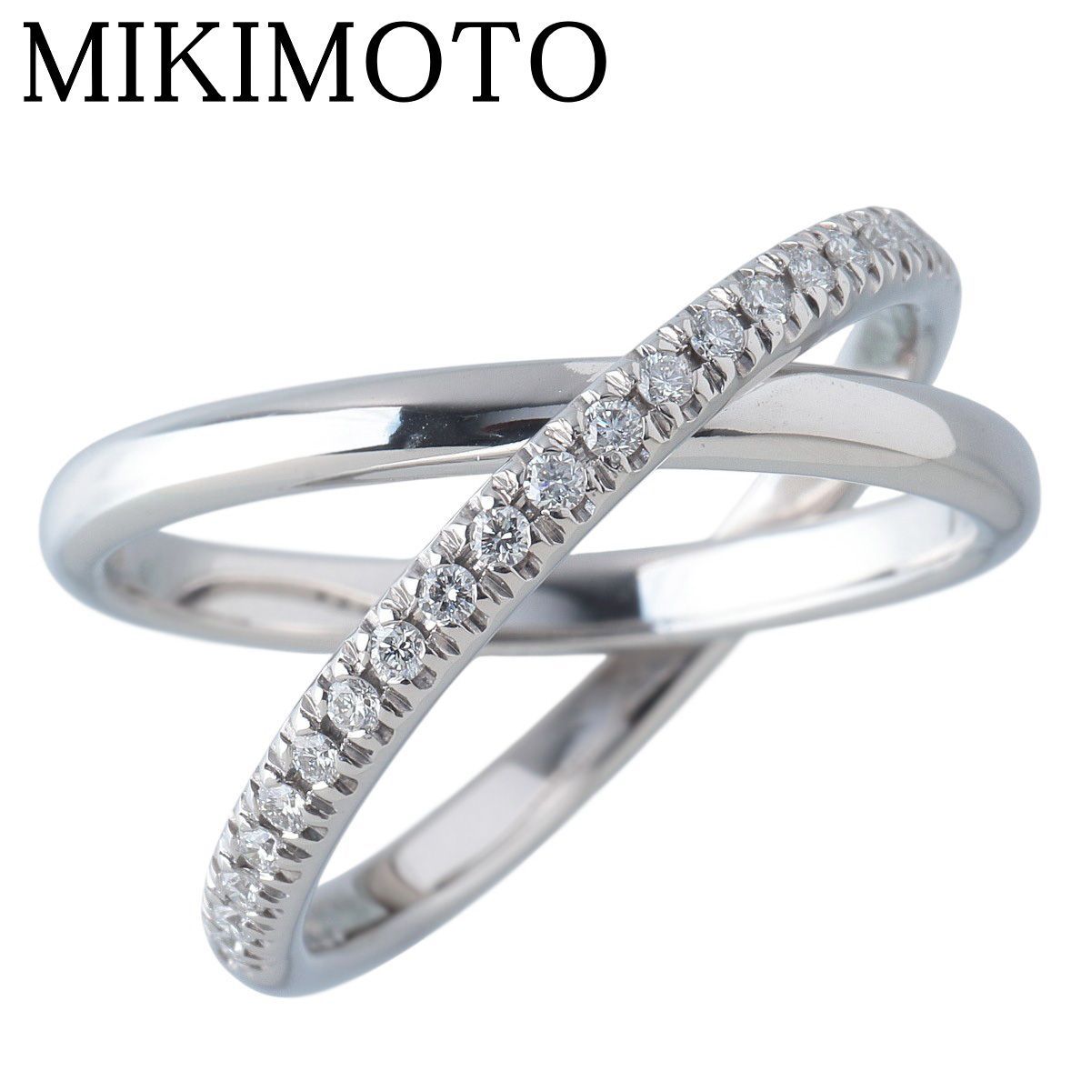 リング MIKIMOTO ミキモト ピンク K18イエローゴールド 0.34ct 