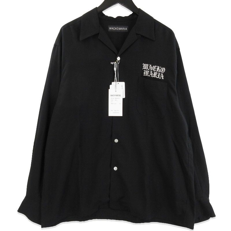 未使用 WACKO MARIA ワコマリア 長袖シャツ 25FW-WMS-OC02 50'S OPEN