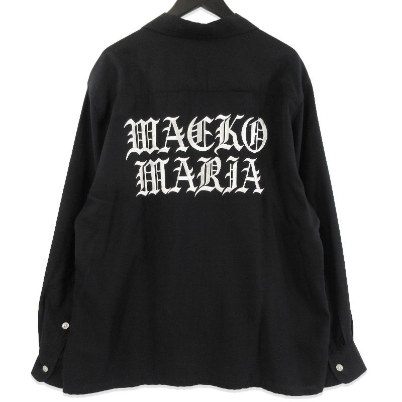 WACKO MARIA Mサイズ 黒い長袖シャツ WESTERN SHIRT L/S | WACKO MARIA(ワコマリア) / トップス 長袖シャツ