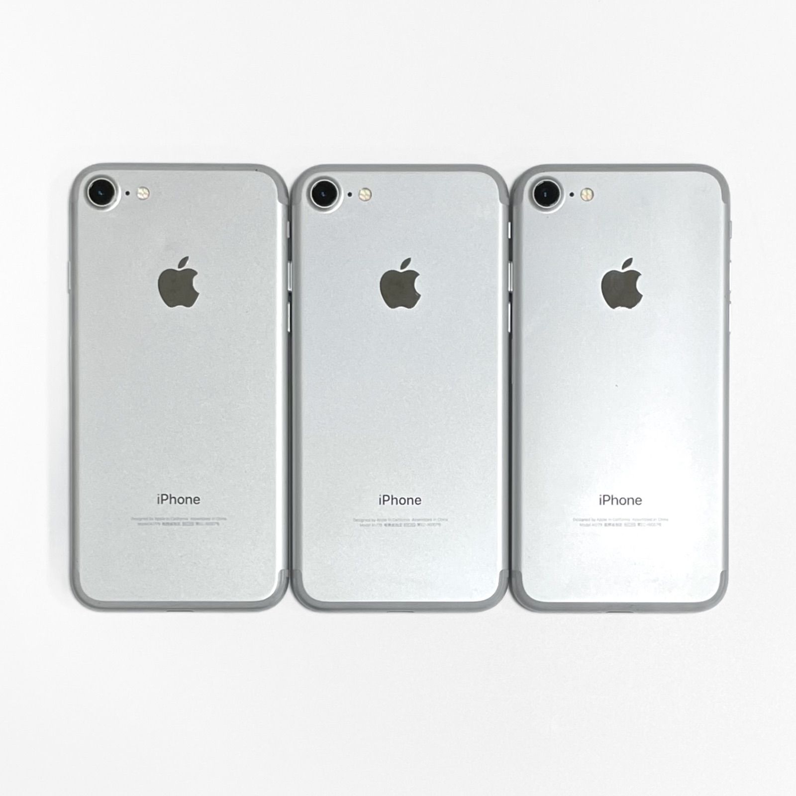 中古・ジャンク・3台まとめ売り】iPhone7 32GB バッテリー82~83％ [3台