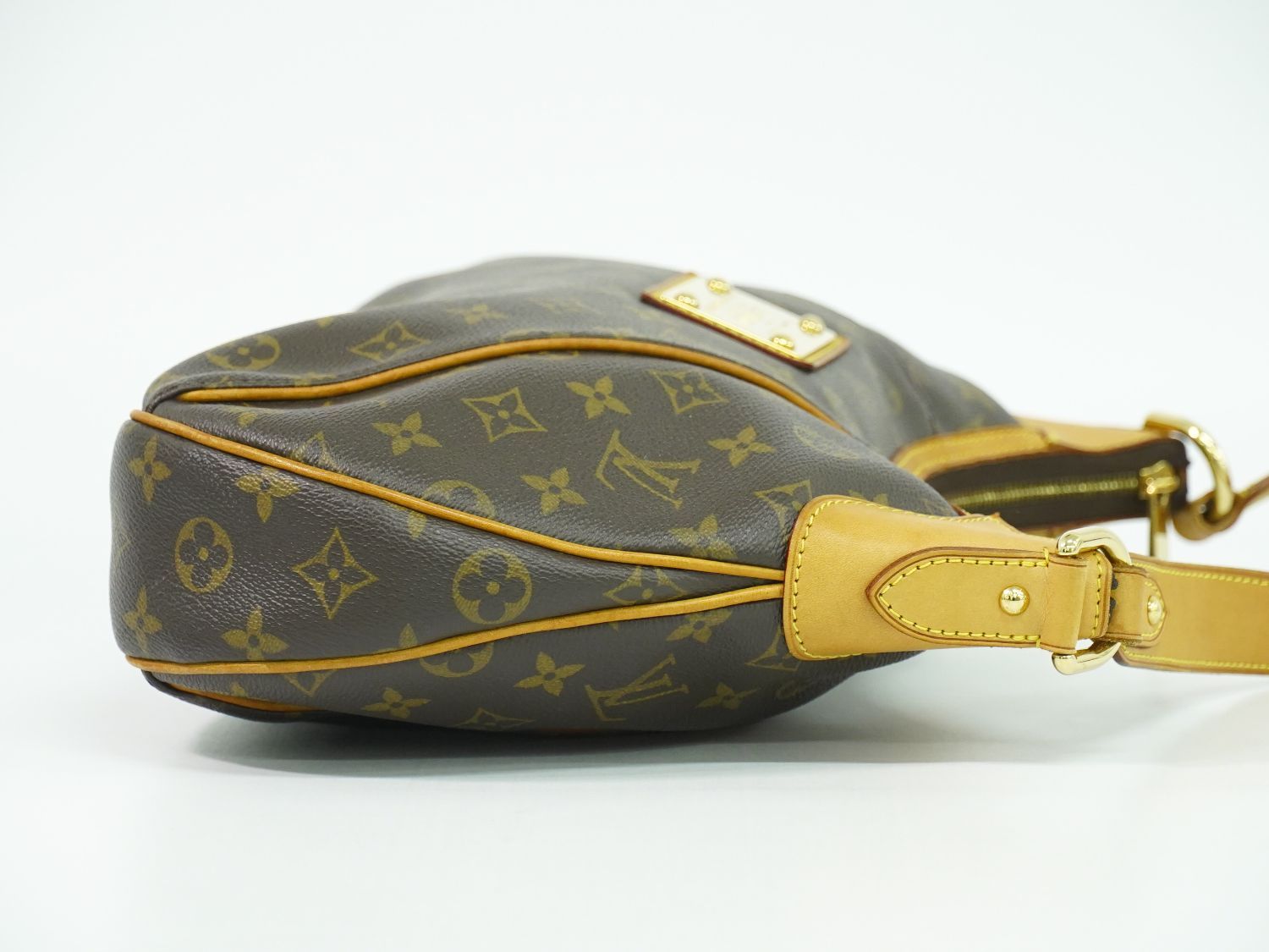 本物 ルイヴィトン LOUIS VUITTON LV テムズ PM モノグラム ショルダーバッグ ハンドバッグ ブラウン M56384 Thames ビトン バッグ 中古 本物 ルイヴィトン LOUIS VUITTON LV テムズ PM モノグラム ショルダー