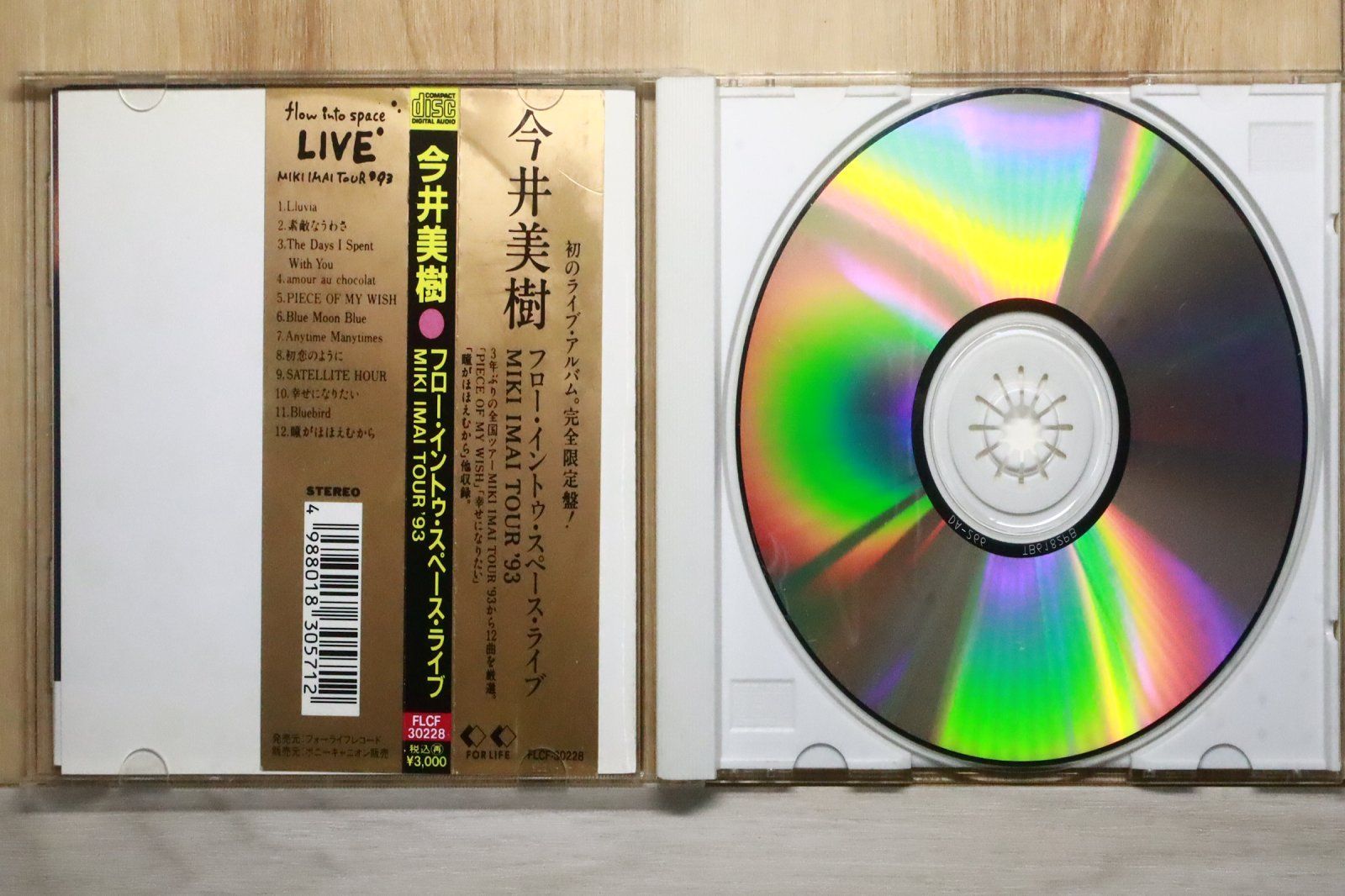国内盤CD☆今井美樹/Miki Imai□ Flow into Space: Live Miki Imai