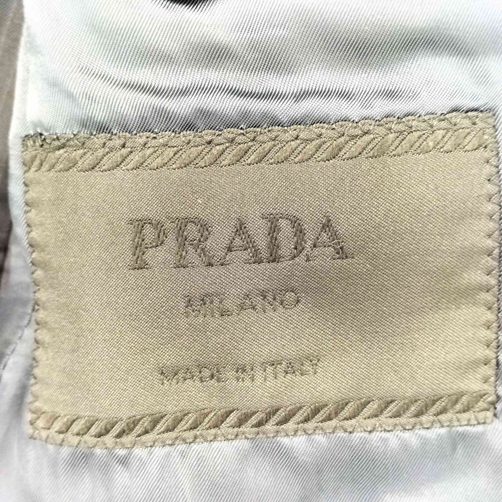 プラダ PRADA ピンストライプ スーツセットアップ メンズ 44R - メルカリ