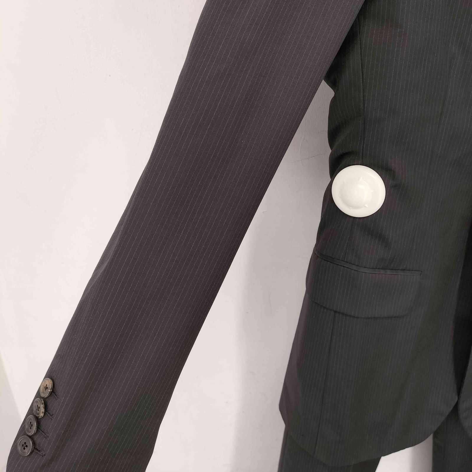 プラダ PRADA ピンストライプ スーツセットアップ メンズ 44R - メルカリ