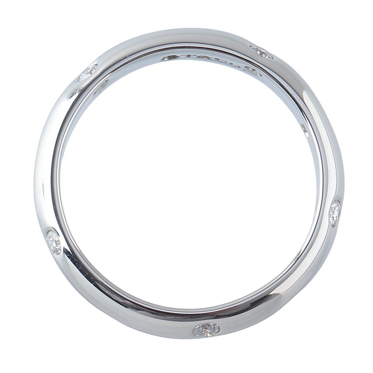 ティファニー ドッツ ダイヤ リング 12.5号 PT950 10ポイントダイヤ