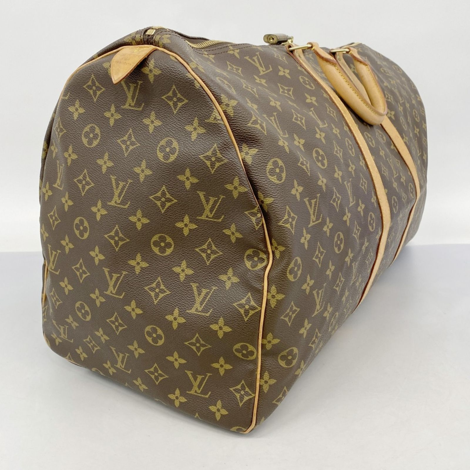 ルイ • ヴィトン ボストンバッグ モノグラムキーポル60ブラウン ルイヴィトン LOUIS VUITTON キーポル60 モノグラム ボストンバッグ