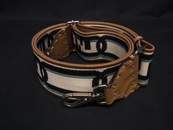 □極美品□ FENDI フェンディ ストラップユー キャンバス バッグ用