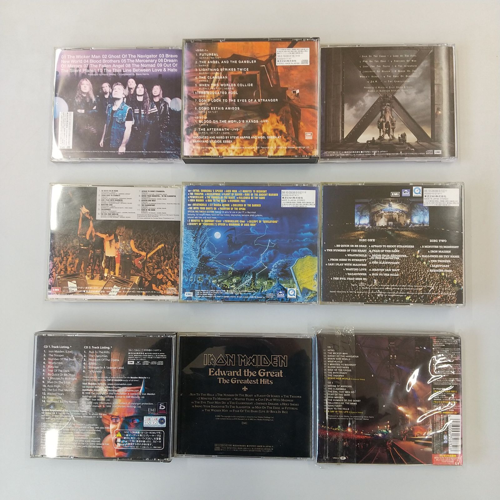 アイアン・メイデン CD 24作 まとめ売り - メルカリ