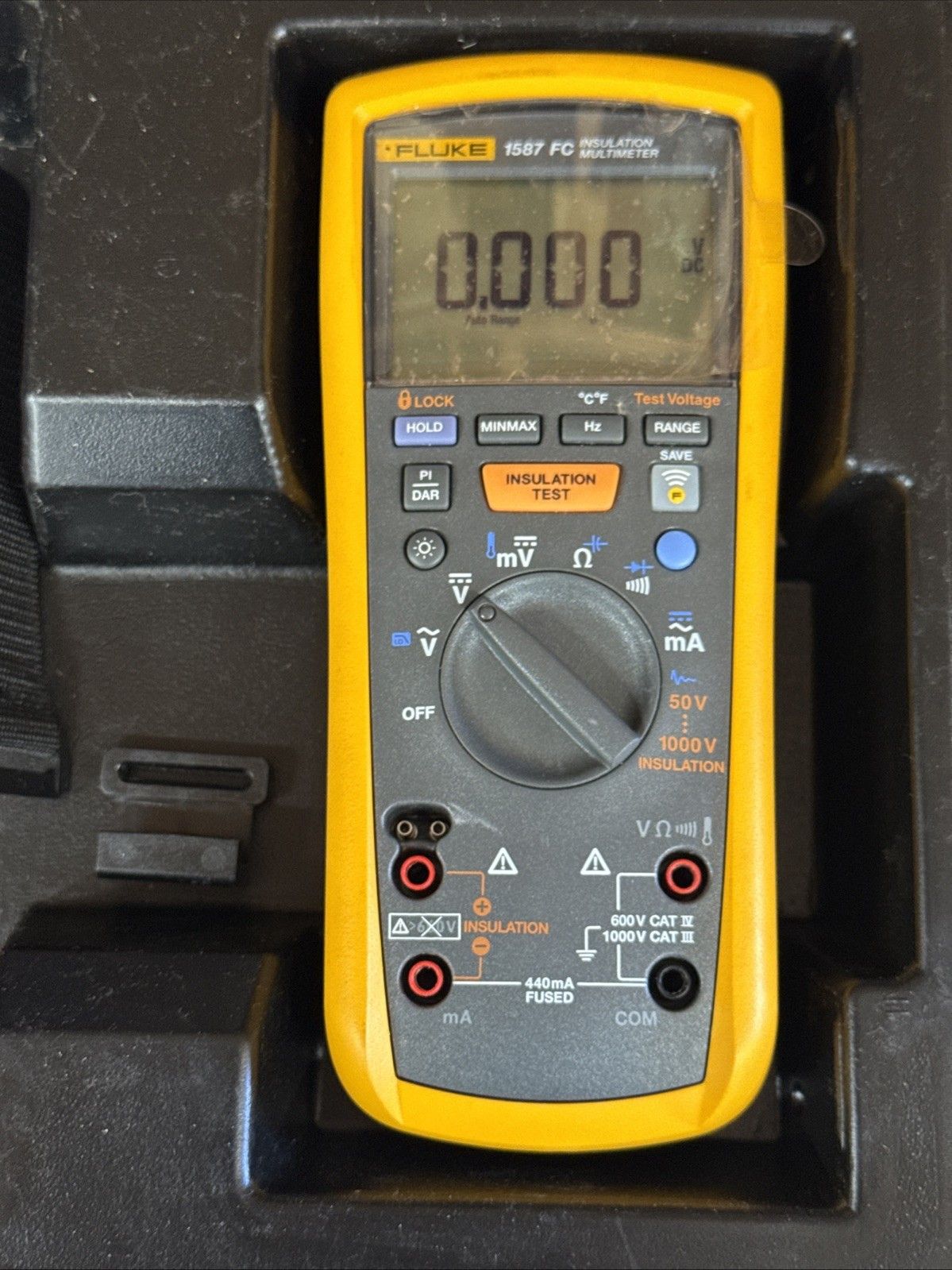  Fluke 1587 FC Insulation Multimeter w True RMS Digital Display Bluetooth 定規 計測工具セット その他 計測 検査
