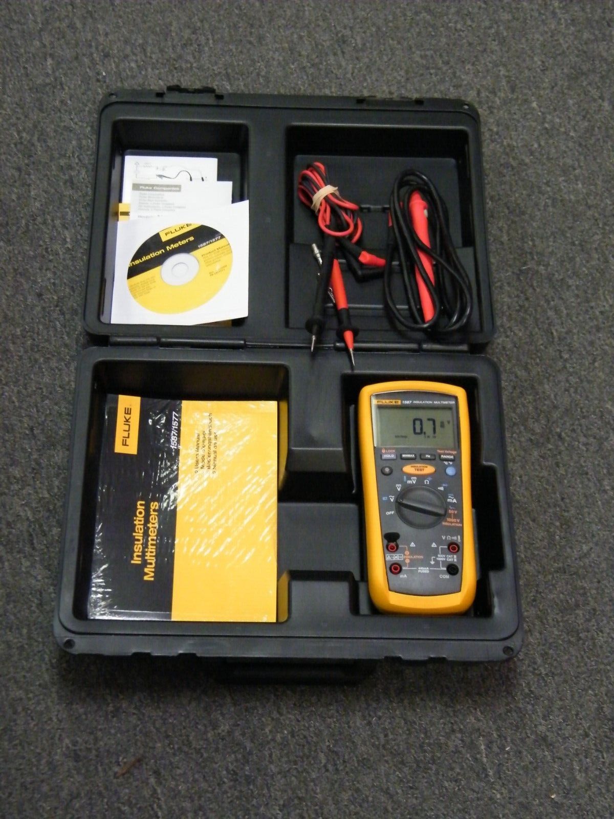 Fluke 1587 Insulation Multimeter Full Featured Digital True RMS er