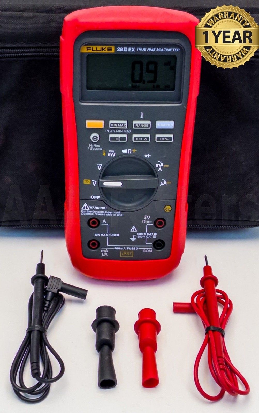 Fluke 28 II Ex Intrinsically Safe True RMS Digital Multimeter
